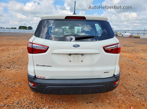 MAJ3S2FE8LC329981 2020 FORD ECOSPORT White Widok z tyłu
