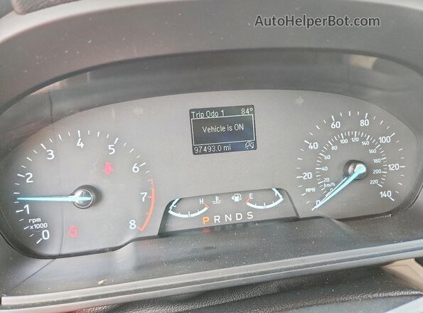 MAJ3S2FE8LC329981 2020 FORD ECOSPORT White Widok zestawu wskaźników