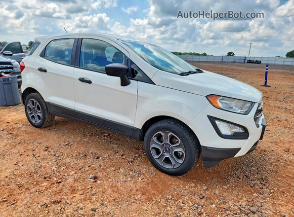 MAJ3S2FE8LC329981 2020 FORD ECOSPORT White Przód prawy