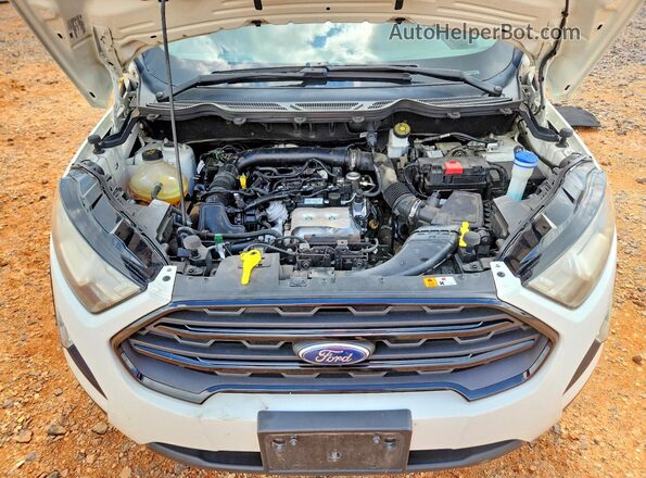 MAJ3S2FE8LC329981 2020 FORD ECOSPORT White Widok komory silnika