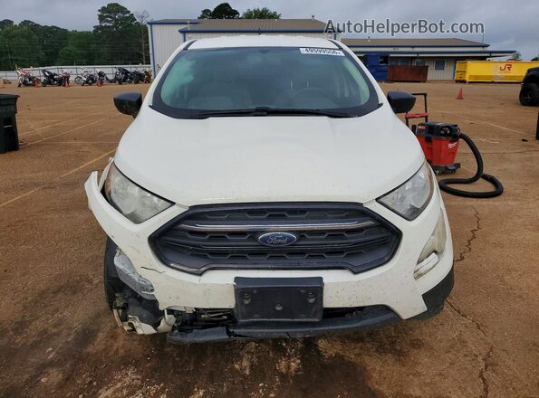 MAJ3S2FE8LC369879 2020 FORD ECOSPORT White წინა ხედი