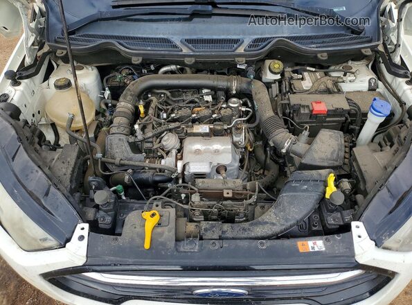MAJ3S2FE8LC369879 2020 FORD ECOSPORT White უკანა სალონის ხედი