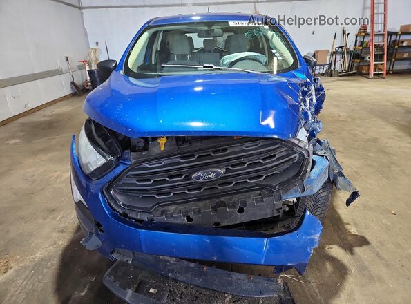 MAJ3S2FE9LC320514 2020 FORD ECOSPORT Blue Вид спереду