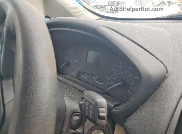 MAJ3S2FE9LC320514 2020 FORD ECOSPORT Blue Вид щитка приладів