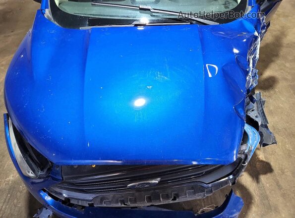 MAJ3S2FE9LC320514 2020 FORD ECOSPORT Blue Вид задньої частини салону