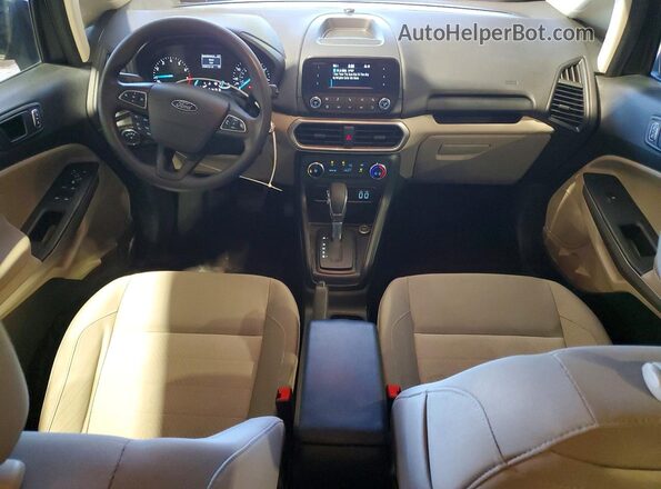 MAJ3S2FE9MC398910 2021 FORD ECOSPORT Black Dashboard view