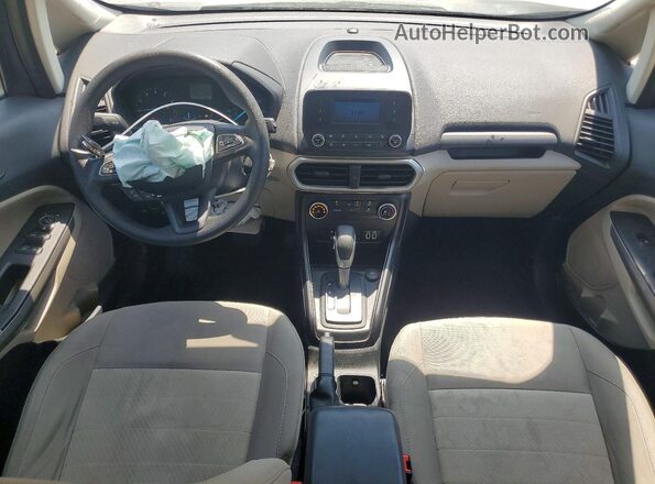 MAJ3S2FEXKC255221 2019 FORD ECOSPORT Silver Вид панелі приладів