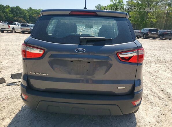 MAJ3S2FEXKC255221 2019 FORD ECOSPORT Silver Вид ззаду