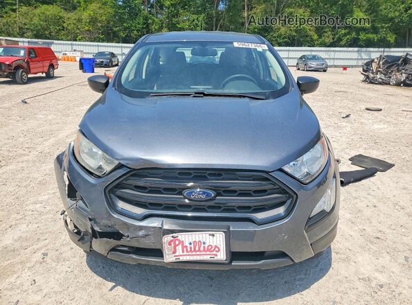 MAJ3S2FEXKC255221 2019 FORD ECOSPORT Silver Вид спереду