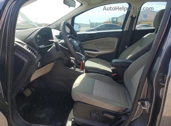 MAJ3S2FEXLC337418 2020 FORD ECOSPORT Серый Вид салона спереди
