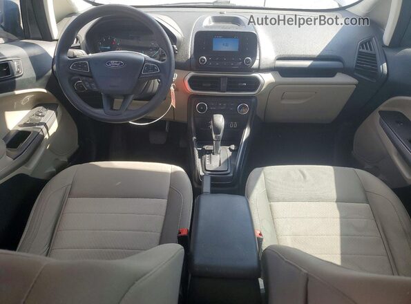 MAJ3S2FEXLC337418 2020 FORD ECOSPORT Серый Вид панели приборов