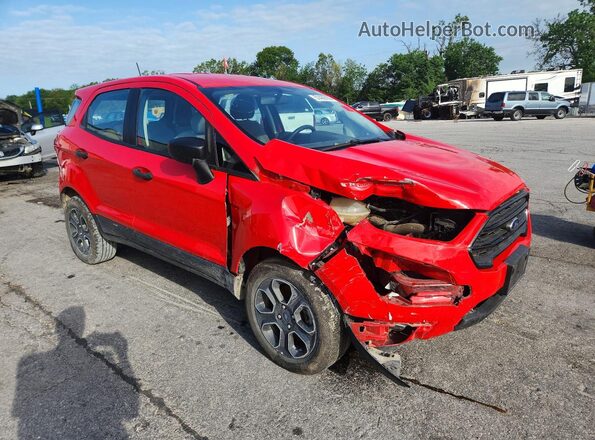MAJ3S2FEXMC397734 2021 FORD ECOSPORT Red Delantero derecho