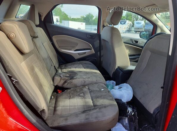 MAJ3S2FEXMC397734 2021 FORD ECOSPORT Red Vista interior trasera