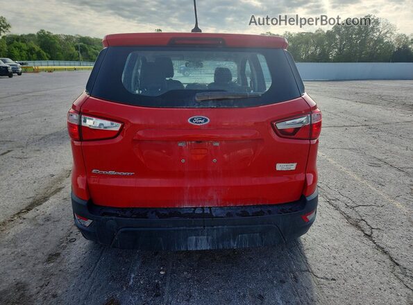 MAJ3S2FEXMC397734 2021 FORD ECOSPORT Red Vista trasera