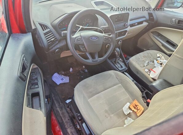 MAJ3S2FEXMC397734 2021 FORD ECOSPORT Red Vista del salpicadero