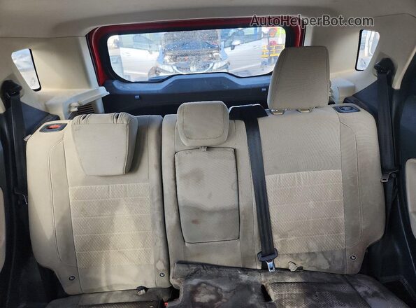 MAJ3S2FEXMC397734 2021 FORD ECOSPORT Red Vista de los asientos traseros