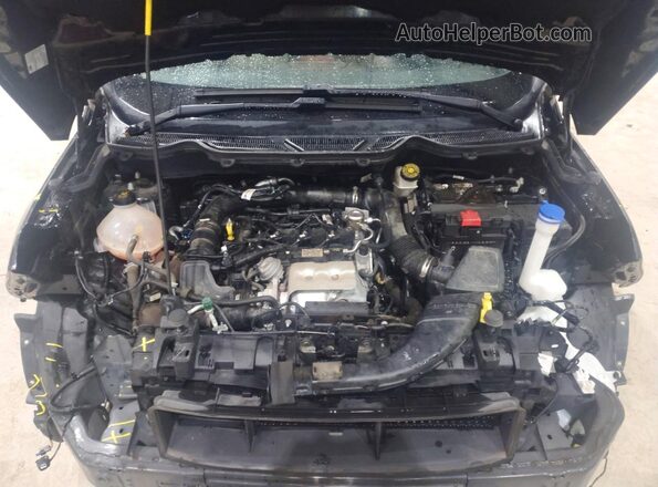 MAJ3S2FEXMC405010 2021 FORD ECOSPORT Black Vista del compartimento del motor