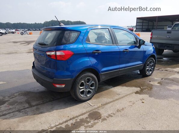 MAJ3S2FEXMC453266 2021 FORD ECOSPORT Blue Tył prawy