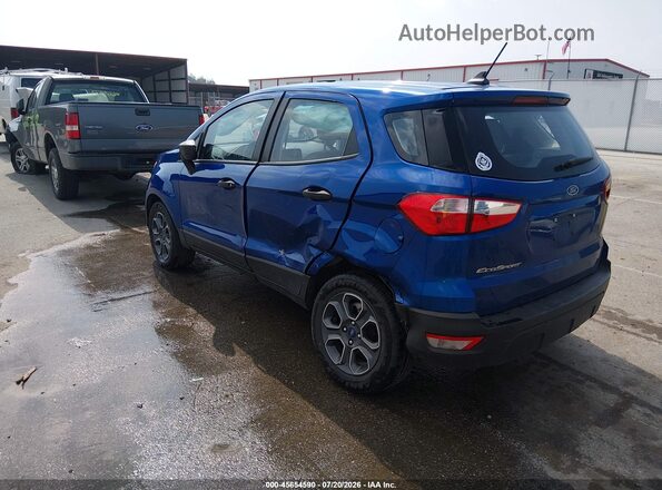 MAJ3S2FEXMC453266 2021 FORD ECOSPORT Blue Tył lewy
