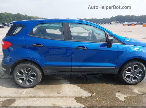 MAJ3S2FEXMC453266 2021 FORD ECOSPORT Blue Widok wnętrza z tyłu