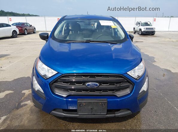 MAJ3S2FEXMC453266 2021 FORD ECOSPORT Blue Widok zestawu wskaźników
