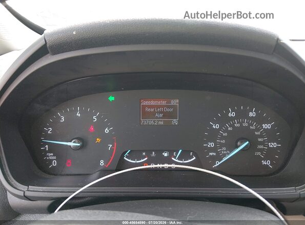 MAJ3S2FEXMC453266 2021 FORD ECOSPORT Blue Widok tylnych siedzeń