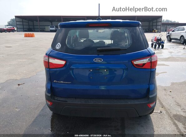 MAJ3S2FEXMC453266 2021 FORD ECOSPORT Blue 