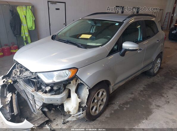 MAJ3S2GE0KC271622 2019 FORD ECOSPORT Silver Front left