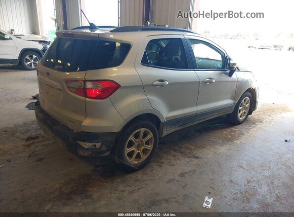 MAJ3S2GE0KC271622 2019 FORD ECOSPORT Silver Rear right