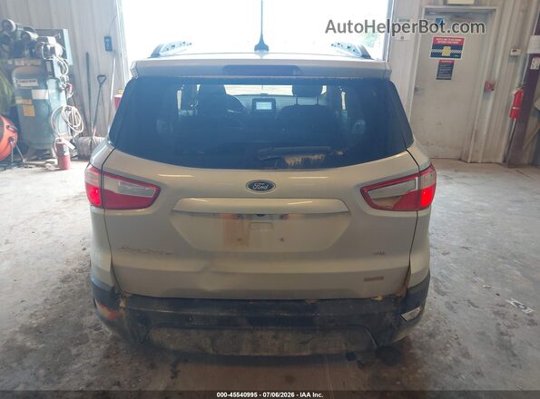 MAJ3S2GE0KC271622 2019 FORD ECOSPORT Silver 