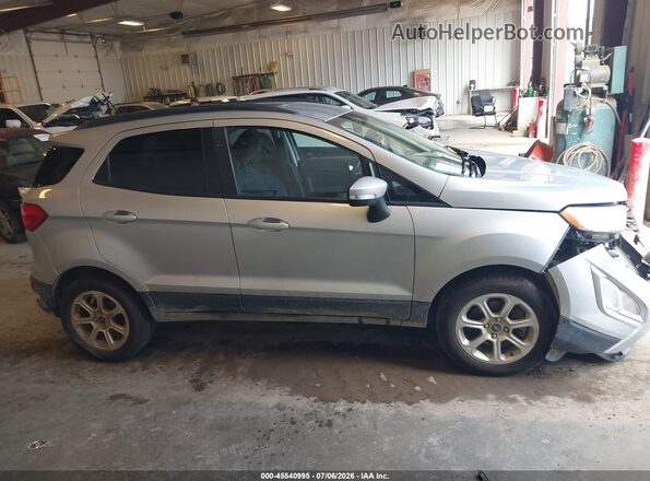MAJ3S2GE0KC271622 2019 FORD ECOSPORT Silver Rear interior view