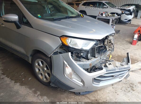 MAJ3S2GE0KC271622 2019 FORD ECOSPORT Silver Front view