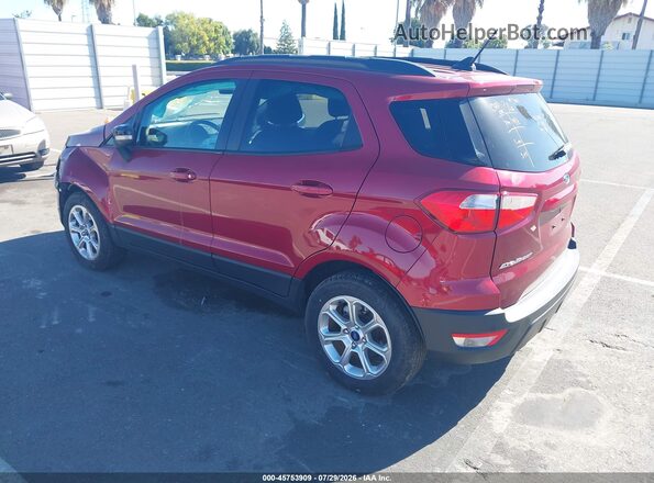 MAJ3S2GE0KC291000 2019 FORD ECOSPORT Red Trasero izquierdo