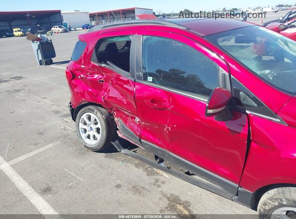 MAJ3S2GE0KC291000 2019 FORD ECOSPORT Red Vista del cuadro de instrumentos