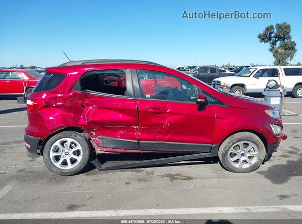 MAJ3S2GE0KC291000 2019 FORD ECOSPORT Red 