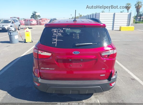 MAJ3S2GE0KC291000 2019 FORD ECOSPORT Red 
