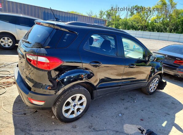 MAJ3S2GE0KC300908 2019 FORD ECOSPORT Черный Задняя правая четверть