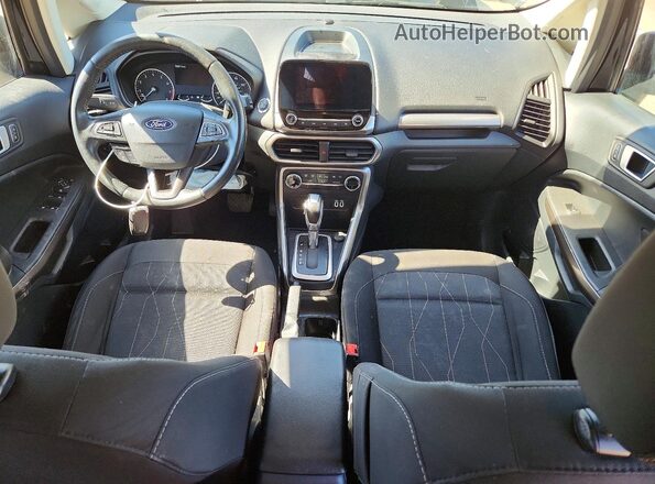 MAJ3S2GE0KC300908 2019 FORD ECOSPORT Черный Вид панели приборов