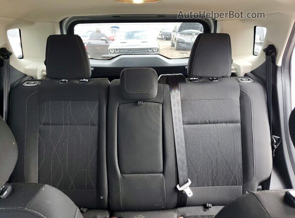 MAJ3S2GE0MC427595 2021 FORD ECOSPORT Silver Հետևի նստատեղերի տեսք