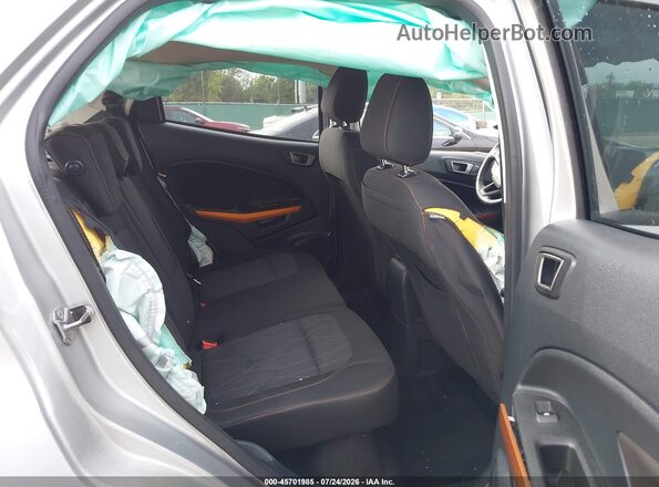 MAJ3S2GE0MC451735 2021 FORD ECOSPORT Silver Widok naklejki z numerem VIN