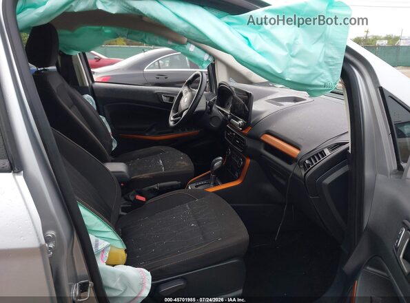 MAJ3S2GE0MC451735 2021 FORD ECOSPORT Silver Widok wnętrza z przodu