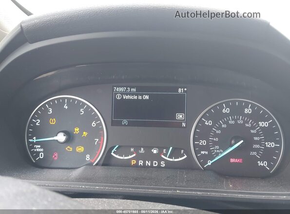 MAJ3S2GE0MC451735 2021 FORD ECOSPORT Silver Widok tylnych siedzeń