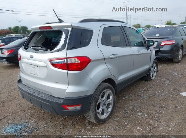 MAJ3S2GE0MC451735 2021 FORD ECOSPORT Silver Tył prawy