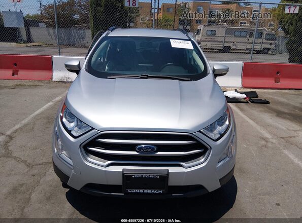 MAJ3S2GE0MC454067 2021 FORD ECOSPORT Серебряный Вид щитка приборов