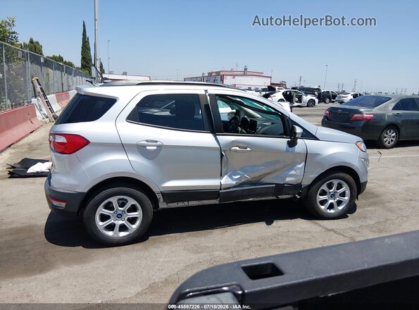 MAJ3S2GE0MC454067 2021 FORD ECOSPORT Серебряный Вид задней части салона
