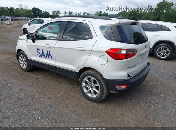 MAJ3S2GE0MC456045 2021 FORD ECOSPORT Белый Задняя левая четверть