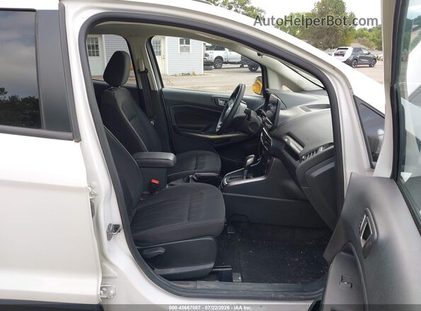 MAJ3S2GE0MC456045 2021 FORD ECOSPORT Белый Вид салона спереди