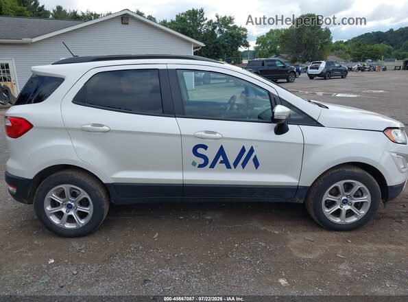 MAJ3S2GE0MC456045 2021 FORD ECOSPORT Белый Вид задней части салона