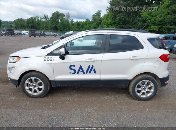 MAJ3S2GE0MC456045 2021 FORD ECOSPORT Белый Панорамный вид салона 360°