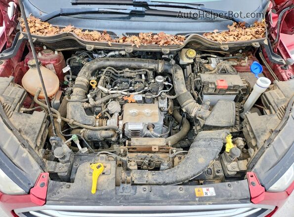 MAJ3S2GE1KC268874 2019 FORD ECOSPORT Red უკანა სალონის ხედი